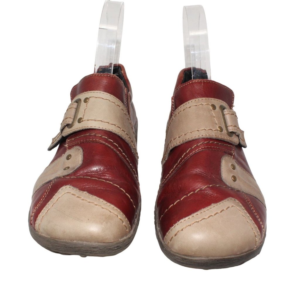 Remonde Dorndorf EUR 37 US 6.5M Multicolored Leather Easy Pull On Loafer Shoes - Picture 2 of 11